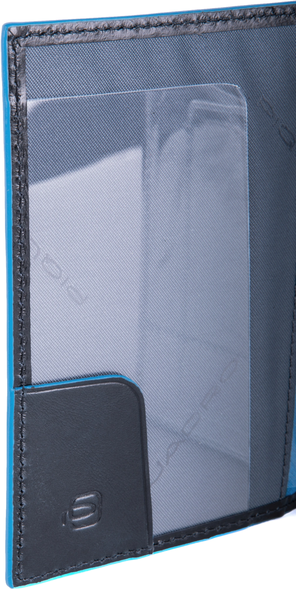 Обложка для документов Piquadro Blue Square PP5256B2/BLU2 синий натур.кожа — миниатюра 6