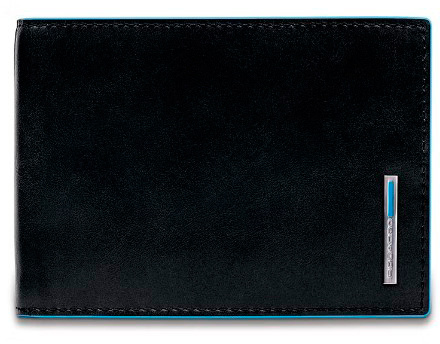 Кошелек мужской Piquadro Blue Square PU1392B2R/N черный натур.кожа — миниатюра 2