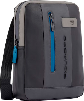 Сумка мужская Piquadro Urban CA1816UB00/NGR черная/серая натур.кожа — миниатюра 2