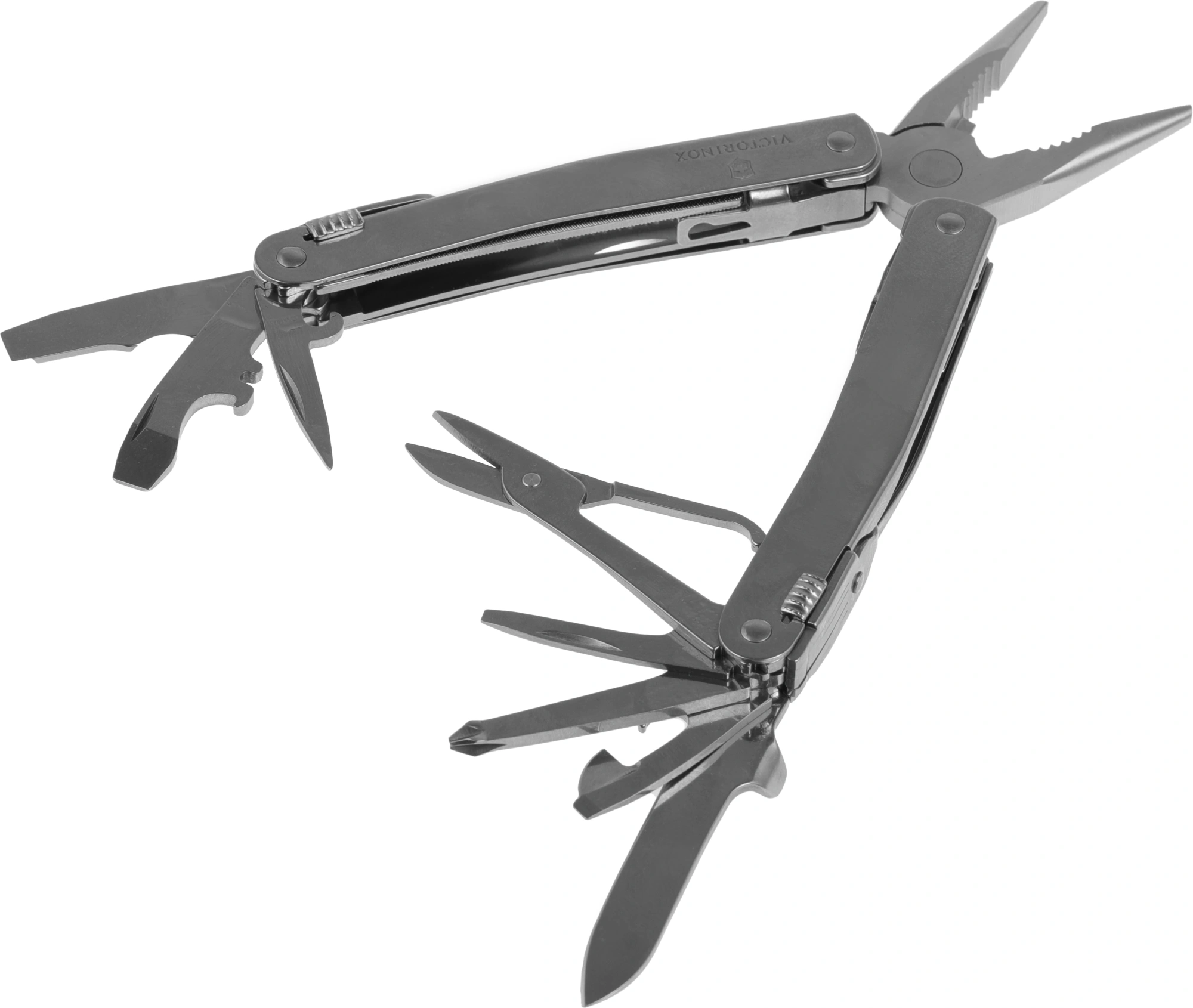 Мультитул Victorinox SwissTool Spirit MX (3.0224.MN) 105мм 24функц. чехол нейлоновый серебристый карт.коробка — миниатюра 8