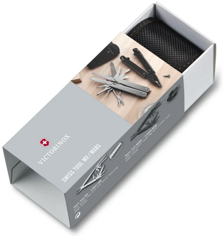 Мультитул Victorinox SwissTool Spirit MXBS (3.0226.M3N) 105мм 24функц. чехол нейлоновый черный карт.коробка — миниатюра 2