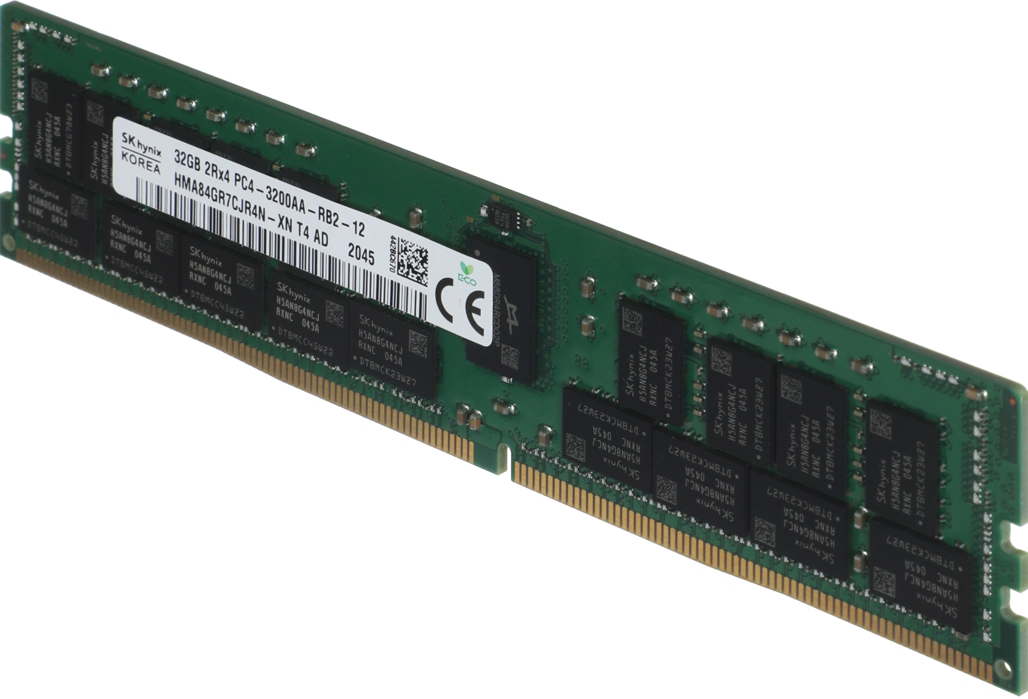 Память DDR4 Hynix HMA84GR7CJR4N-XNT4 32Gb RDIMM ECC Reg Non Pull PC4-25600 CL22 3200MHz — миниатюра 3