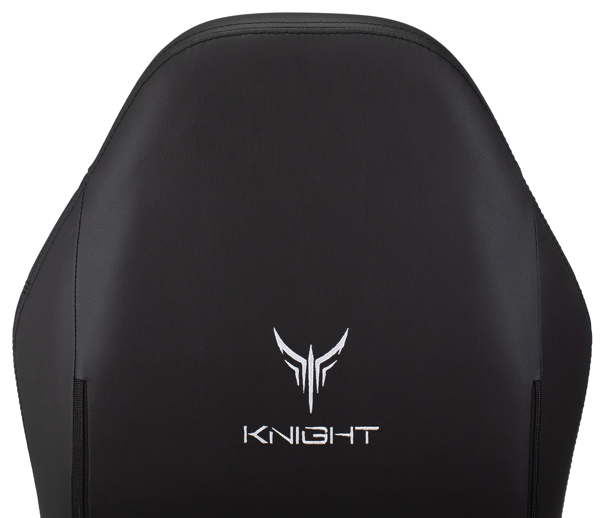 Кресло игровое Knight Neon черный соты экокожа с подголов. крестов. металл — миниатюра 12