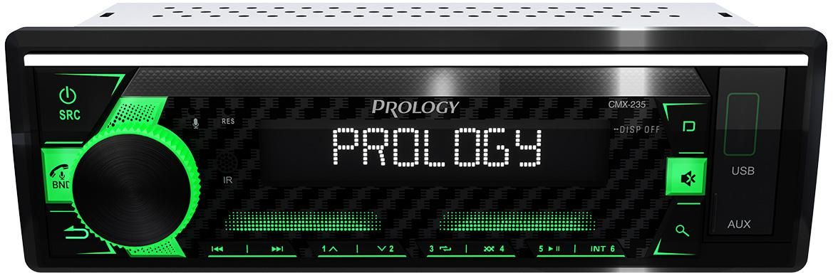 Автомагнитола Prology CMX-235 1DIN 4x55Вт v4.2 ПДУ (PRCMX235) — миниатюра 2