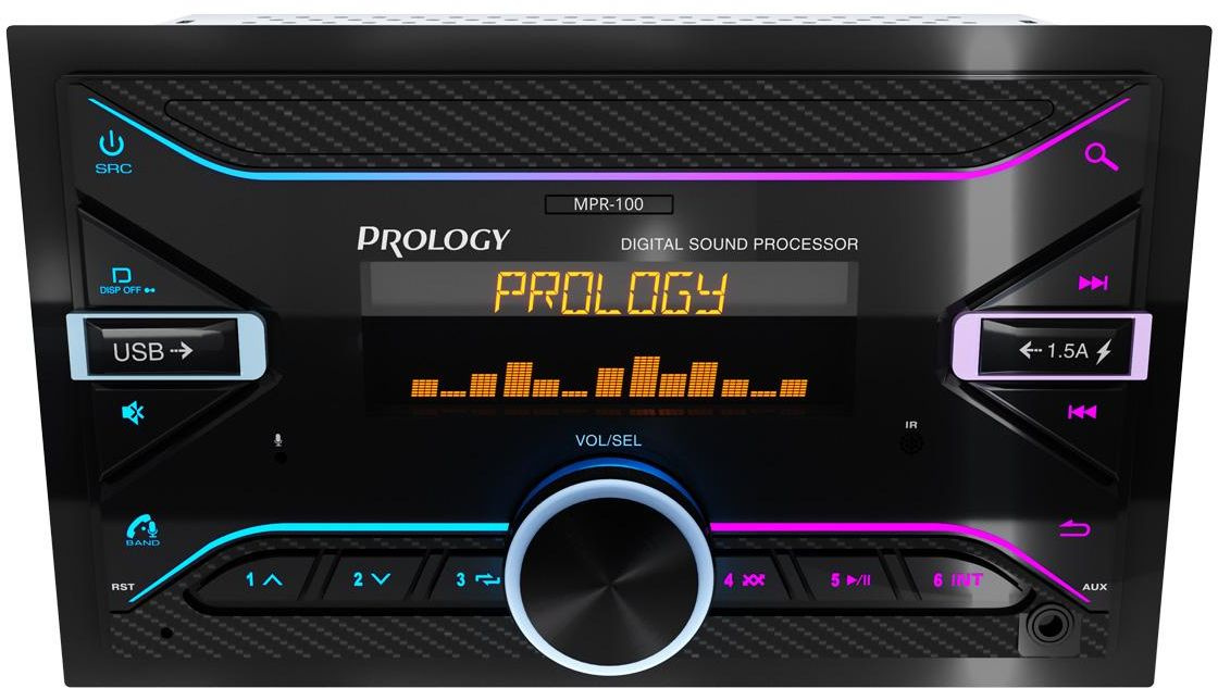Автомагнитола Prology MPR-100 2DIN 4x55Вт RDS (PRMPR100) — миниатюра 4