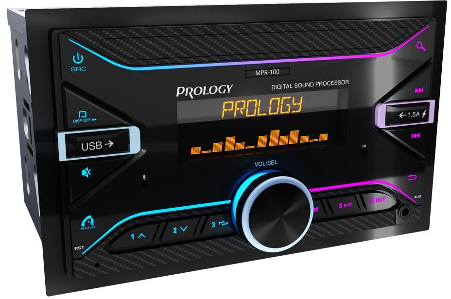 Автомагнитола Prology MPR-100 2DIN 4x55Вт RDS (PRMPR100) — миниатюра 10