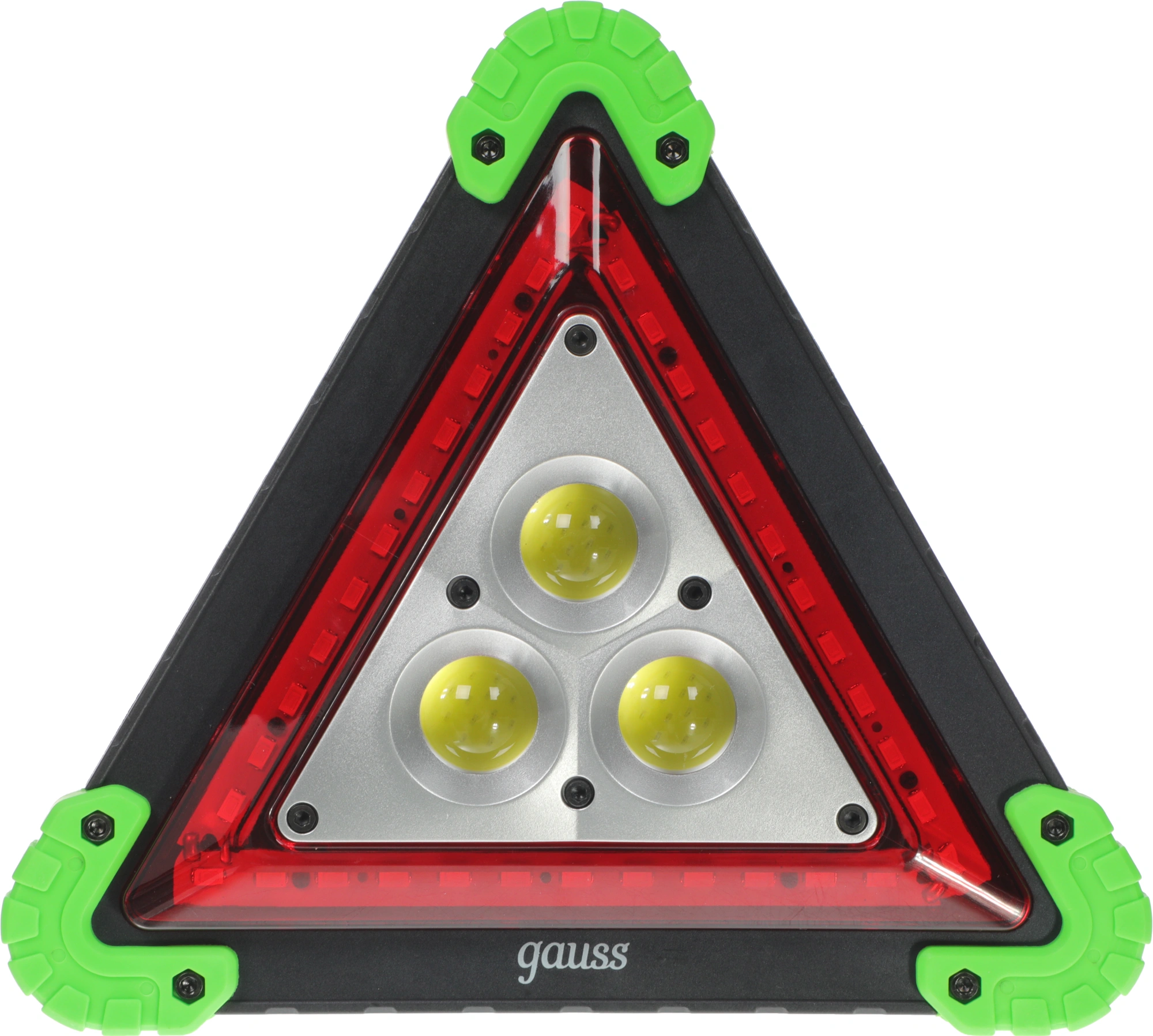 Фонарь авто. Gauss GFL802 зеленый/черный 15Вт лам.:светодиод. (GF802) — миниатюра 14