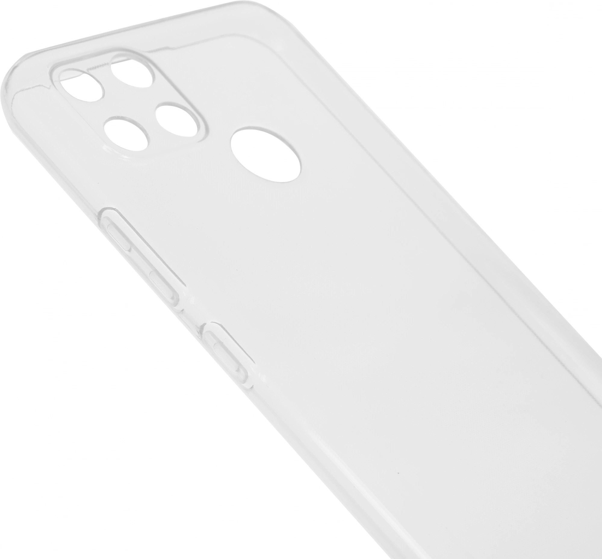 Чехол (клип-кейс) DF для Realme C21y rmCase-08 прозрачный — миниатюра 5
