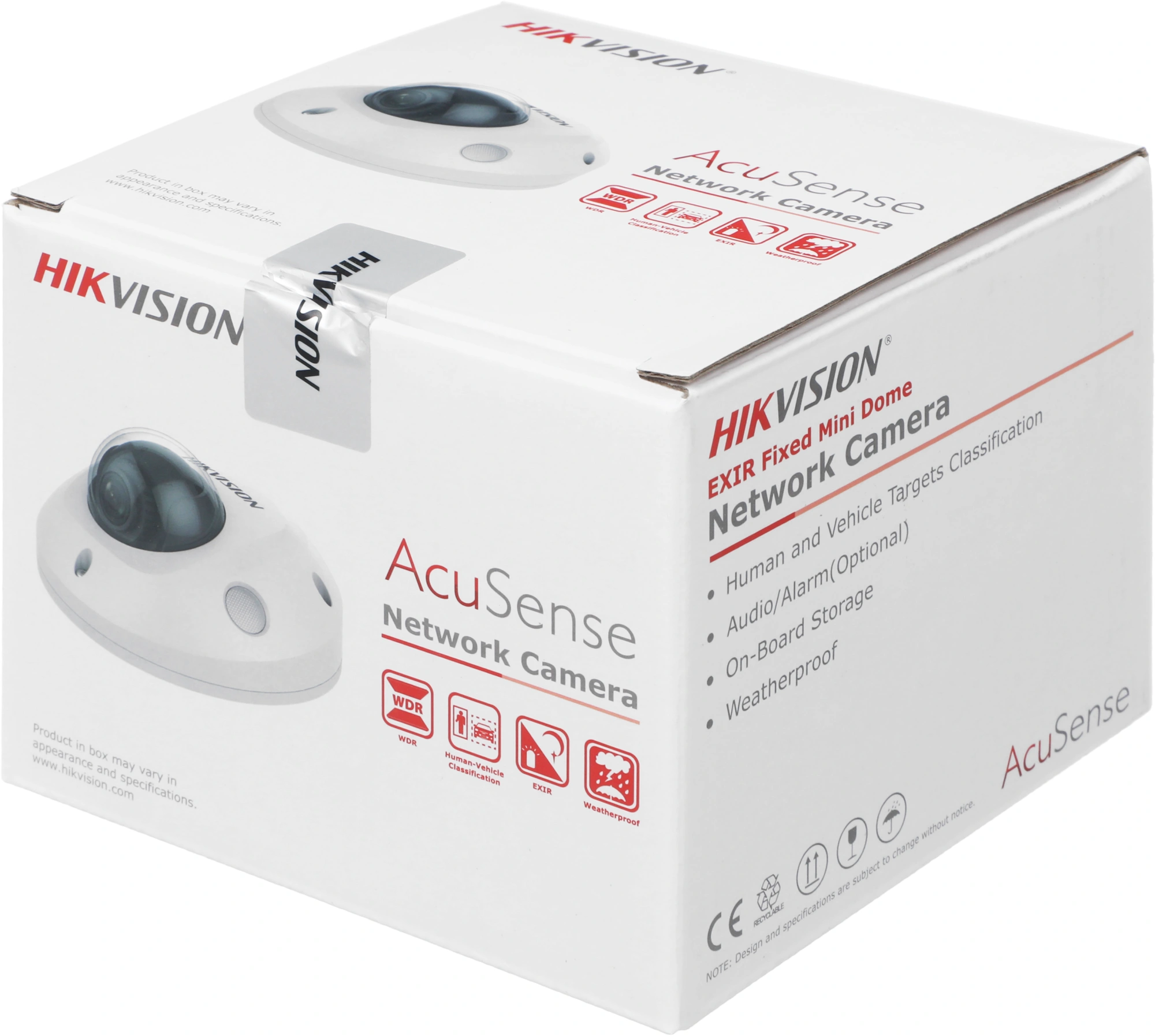 Камера видеонаблюдения IP Hikvision DS-2CD2523G2-IS(2.8MM)(D) 2.8-2.8мм цв. корп.:белый — миниатюра 4