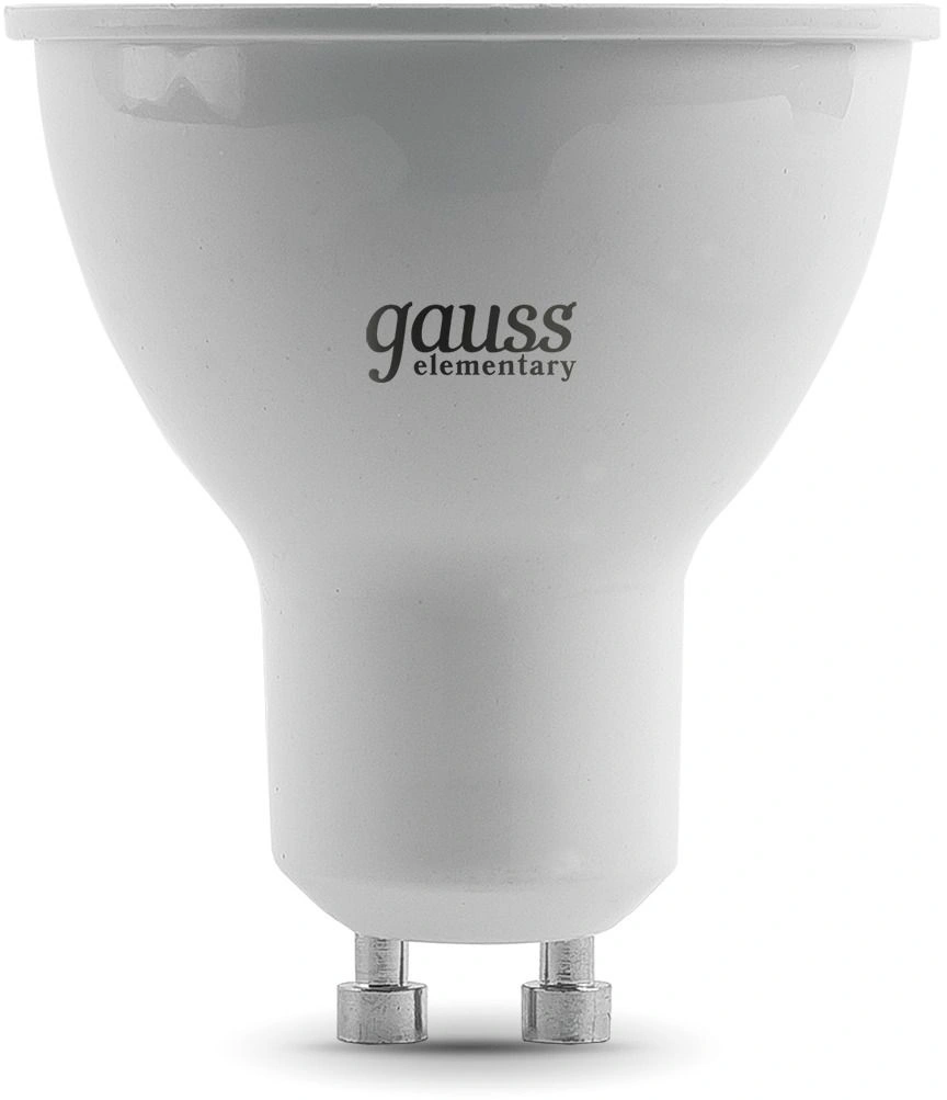 Лампа светодиодная Gauss Elementary 13631 11Вт цок.:GU10 софит 180B св.свеч.бел.хол. MR16 (упак.:1шт) — миниатюра 2