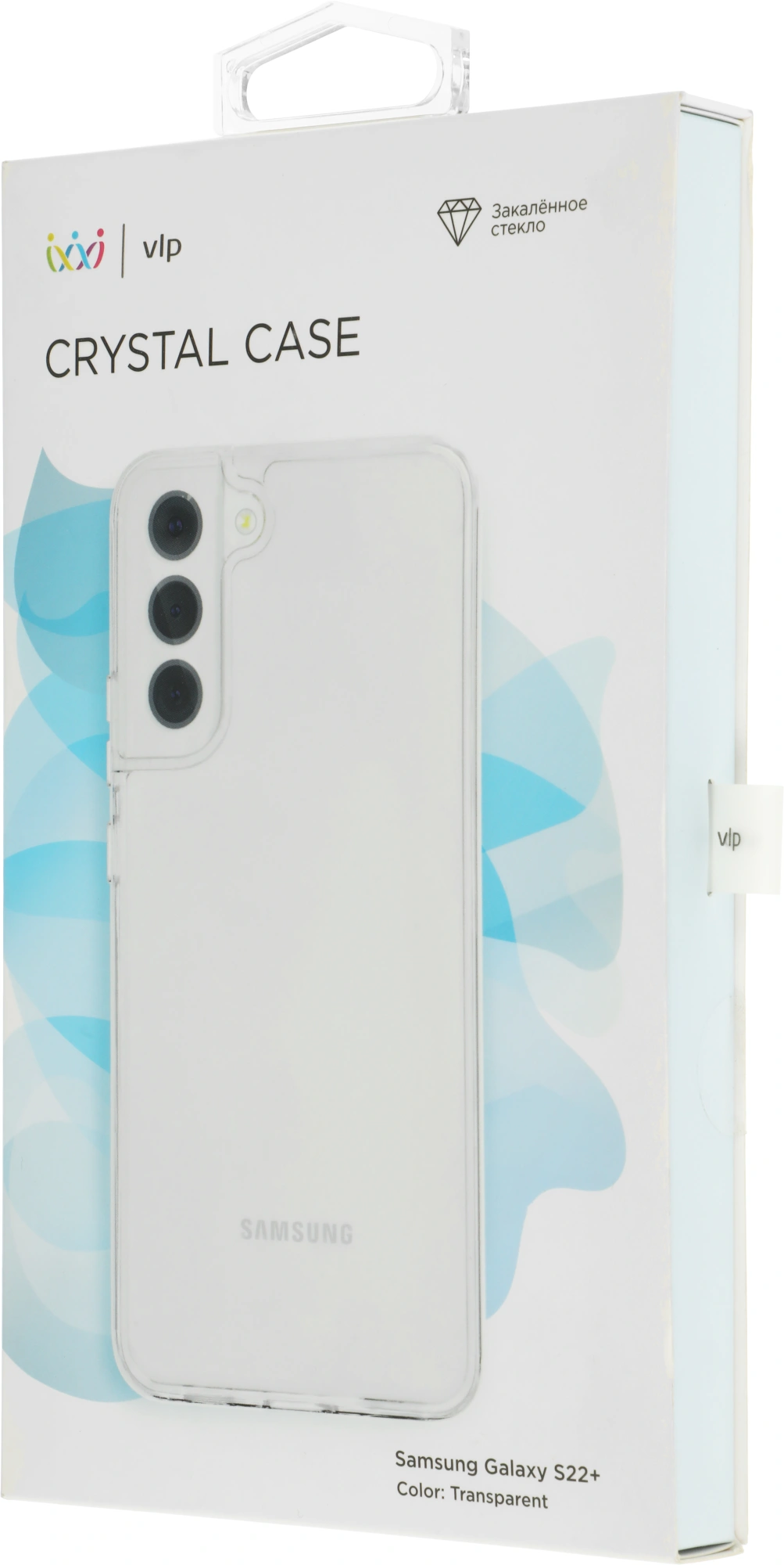 Чехол (клип-кейс) VLP для Samsung Galaxy S22+ VLP-TGS22P-TP прозрачный — миниатюра 4