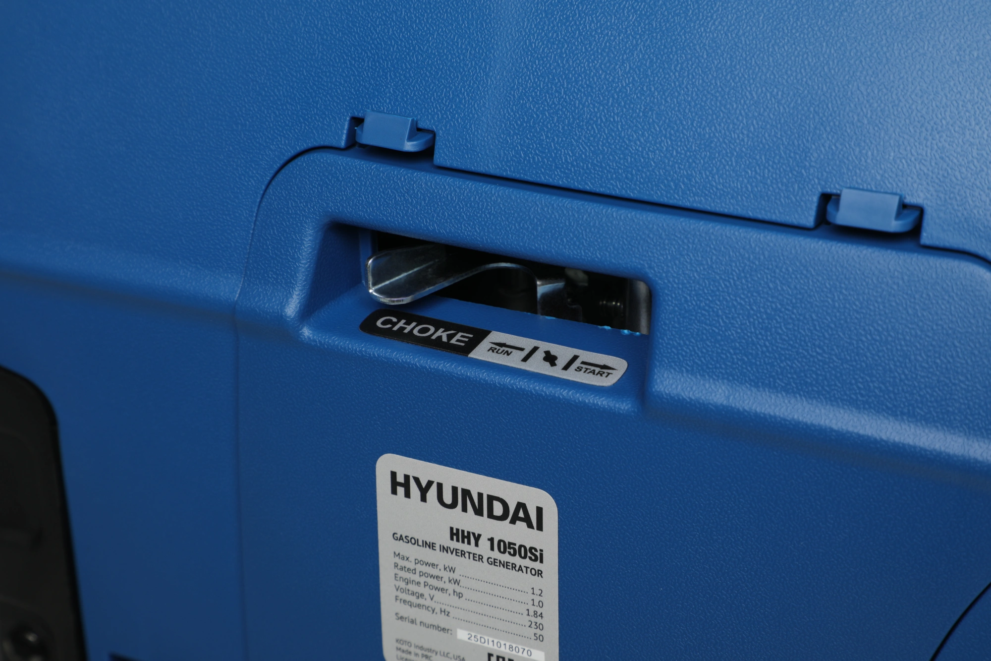 Генератор Hyundai HHY 1050Si 1.2кВт — миниатюра 7