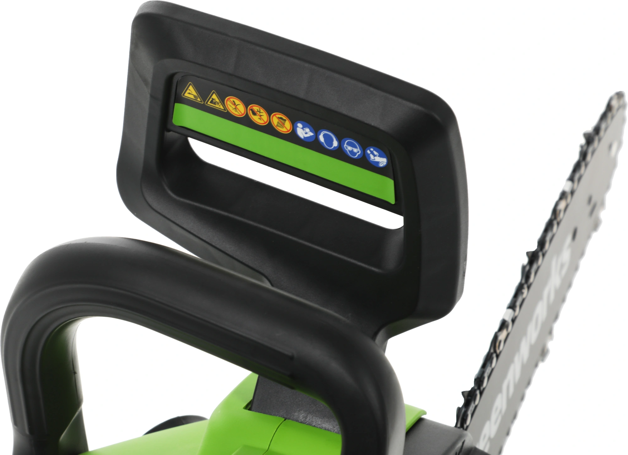 Цепная пила Greenworks G24CS25K2 аккум. дл.шины:10" (25cm) 1аккум. 2Ач ЗУ (2007707UA) — миниатюра 6