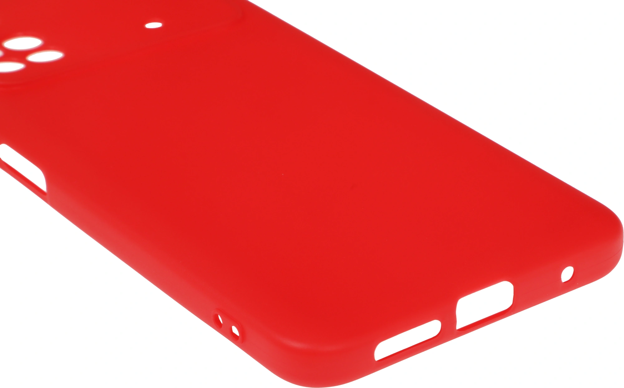 Чехол (клип-кейс) DF для Poco M4 Pro (4G) poCase-03 красный (POCASE-03 (RED)) — миниатюра 7