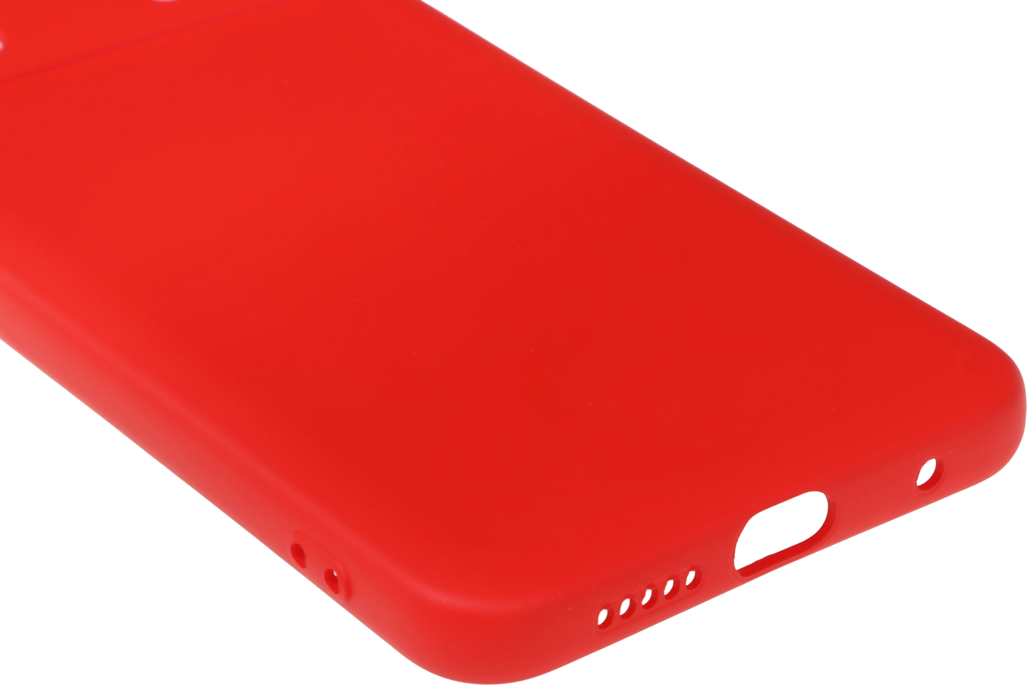 Чехол (клип-кейс) DF для Poco M4 Pro (4G) poOriginal-06 красный (POORIGINAL-06 (RED)) — миниатюра 5