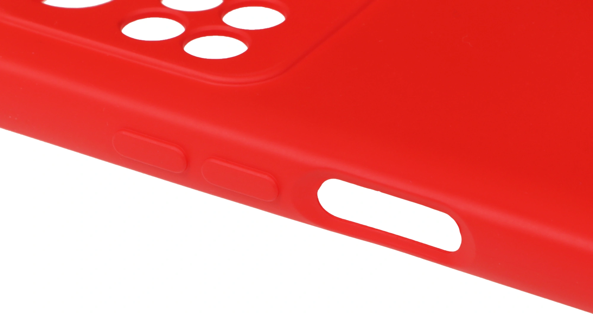 Чехол (клип-кейс) DF для Poco M4 Pro (4G) poOriginal-06 красный (POORIGINAL-06 (RED)) — миниатюра 7