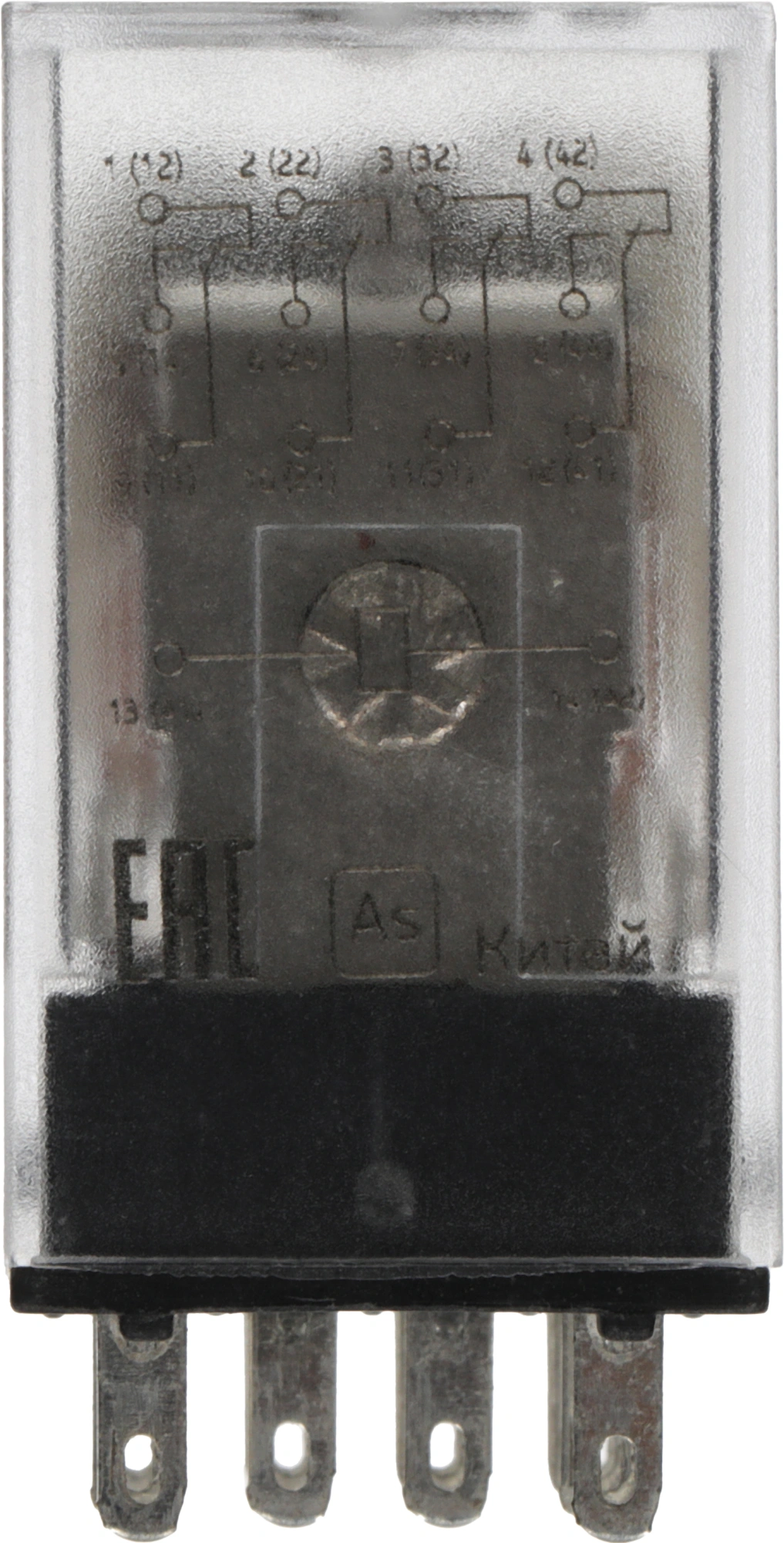 Реле промежуточное IEK Oni OGR-2 24В (OGR-2-4C-DC24V) — миниатюра 2