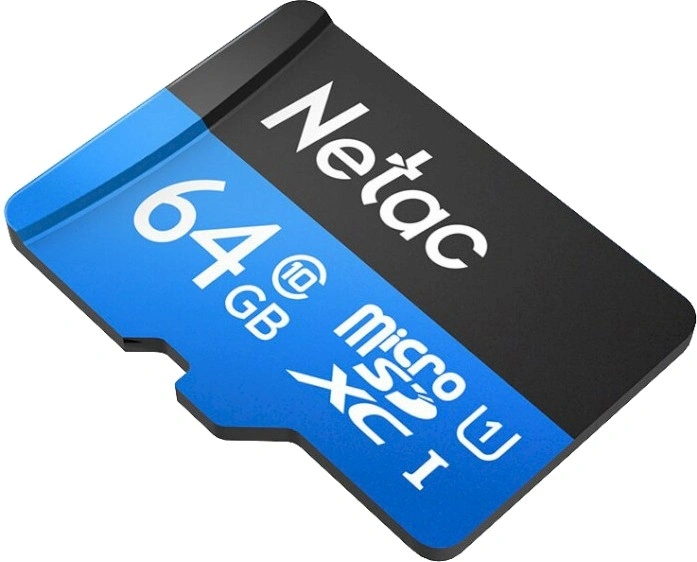 Флеш карта microSDXC 64GB Netac NT02P500STN-064G-S P500 w/o adapter — миниатюра 2