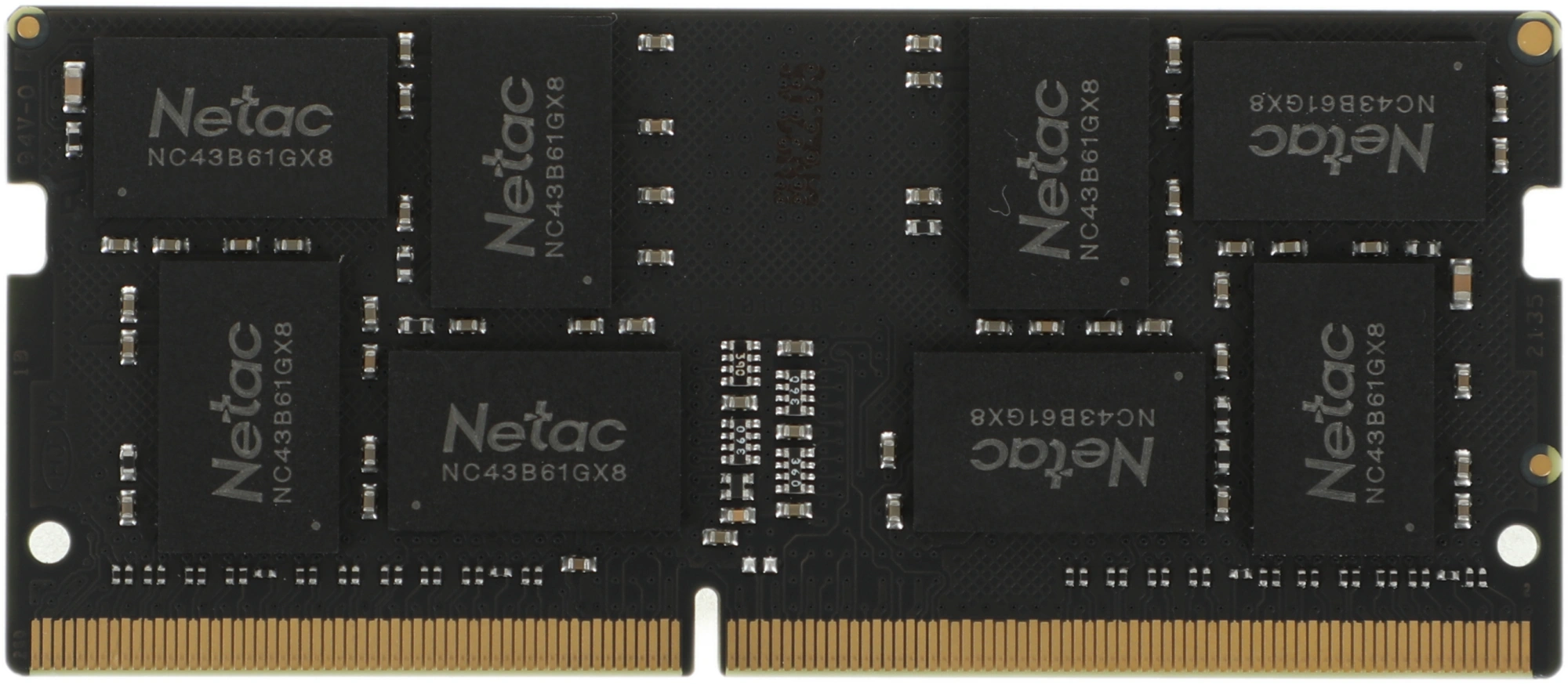 Память DDR4 16Gb 2666MHz Netac NTBSD4N26SP-16 Basic RTL PC4-21300 CL19 SO-DIMM 260-pin 1.2В single rank Ret — миниатюра 6