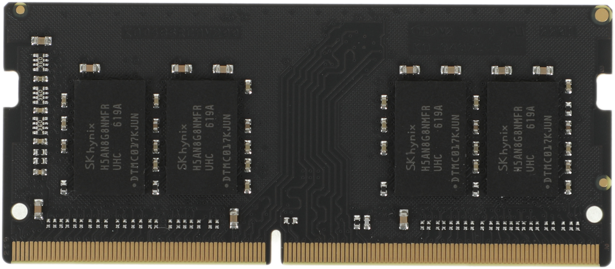 Память DDR4 8Gb 2666MHz Netac NTBSD4N26SP-08 Basic RTL PC4-21300 CL19 SO-DIMM 260-pin 1.2В single rank Ret — миниатюра 4
