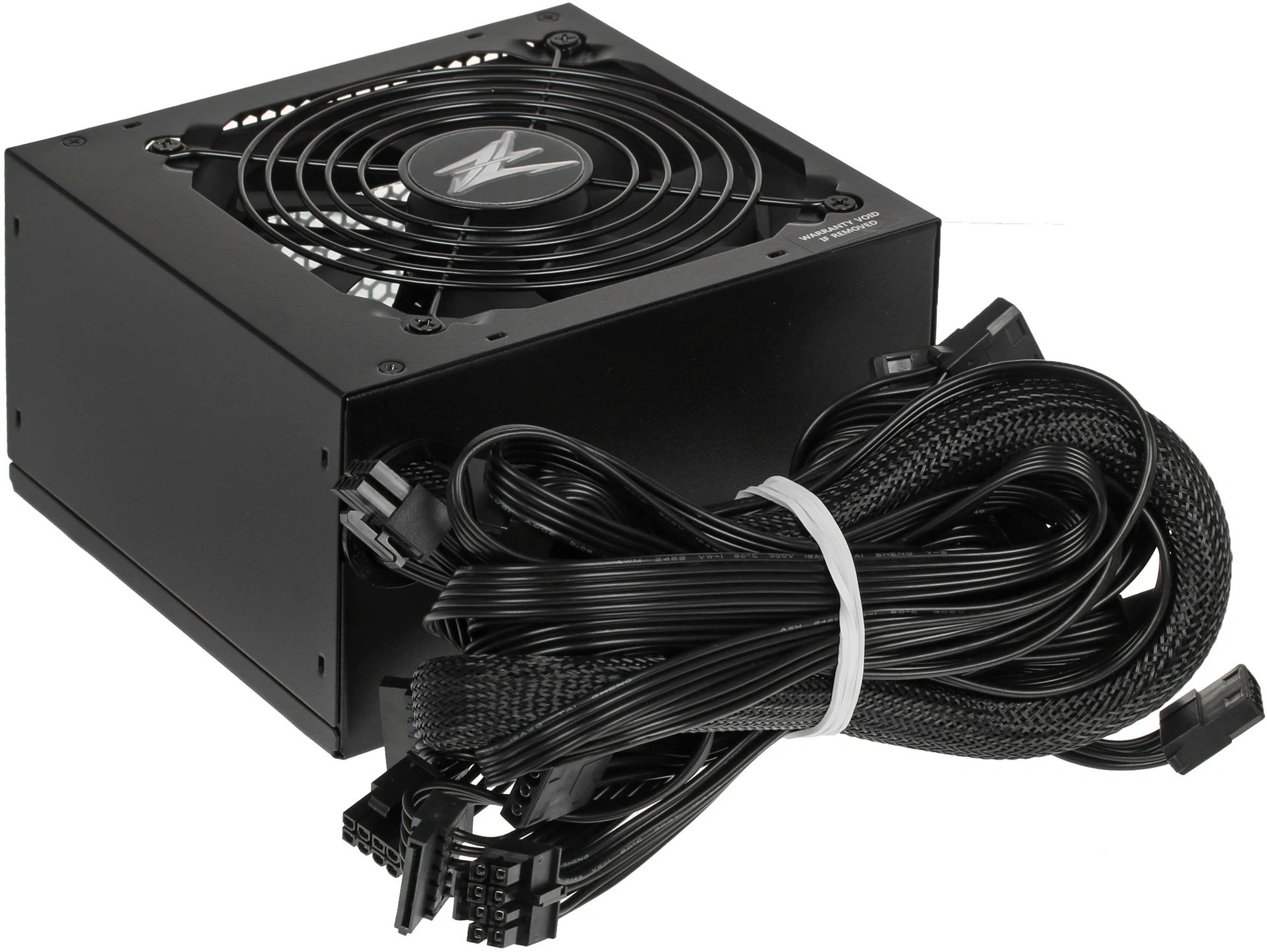 Блок питания Zalman ATX 800W ZM800-TXII V2 80+ (20+4pin) APFC 120mm fan 8xSATA RTL — миниатюра 3