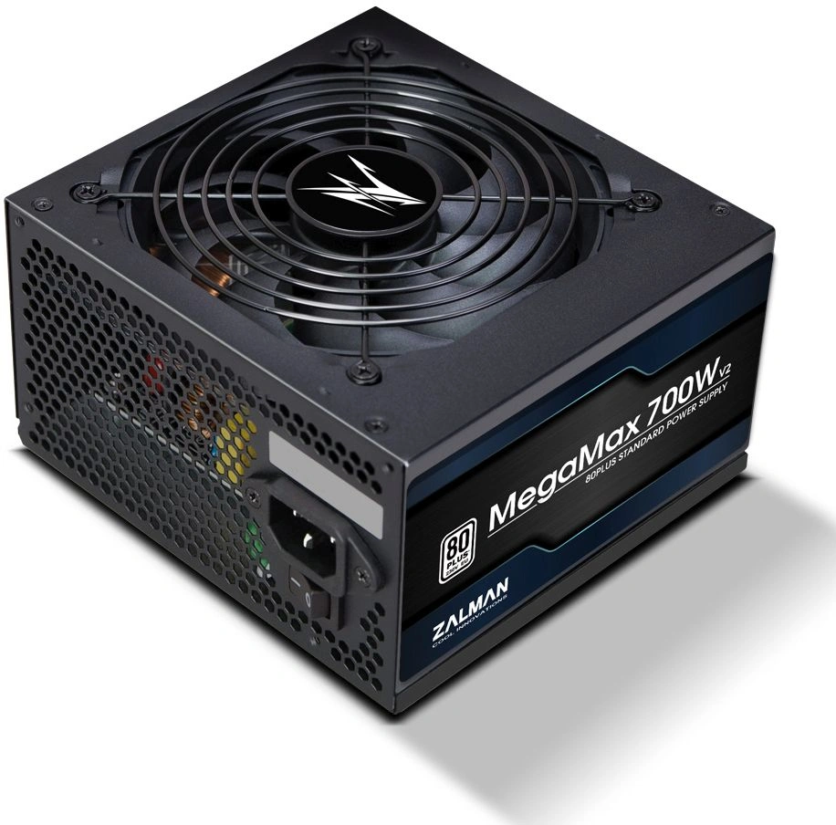 Блок питания Zalman ATX 700W ZM700-TXII V2 80+ 24pin APFC 120mm fan 6xSATA RTL — фото 1