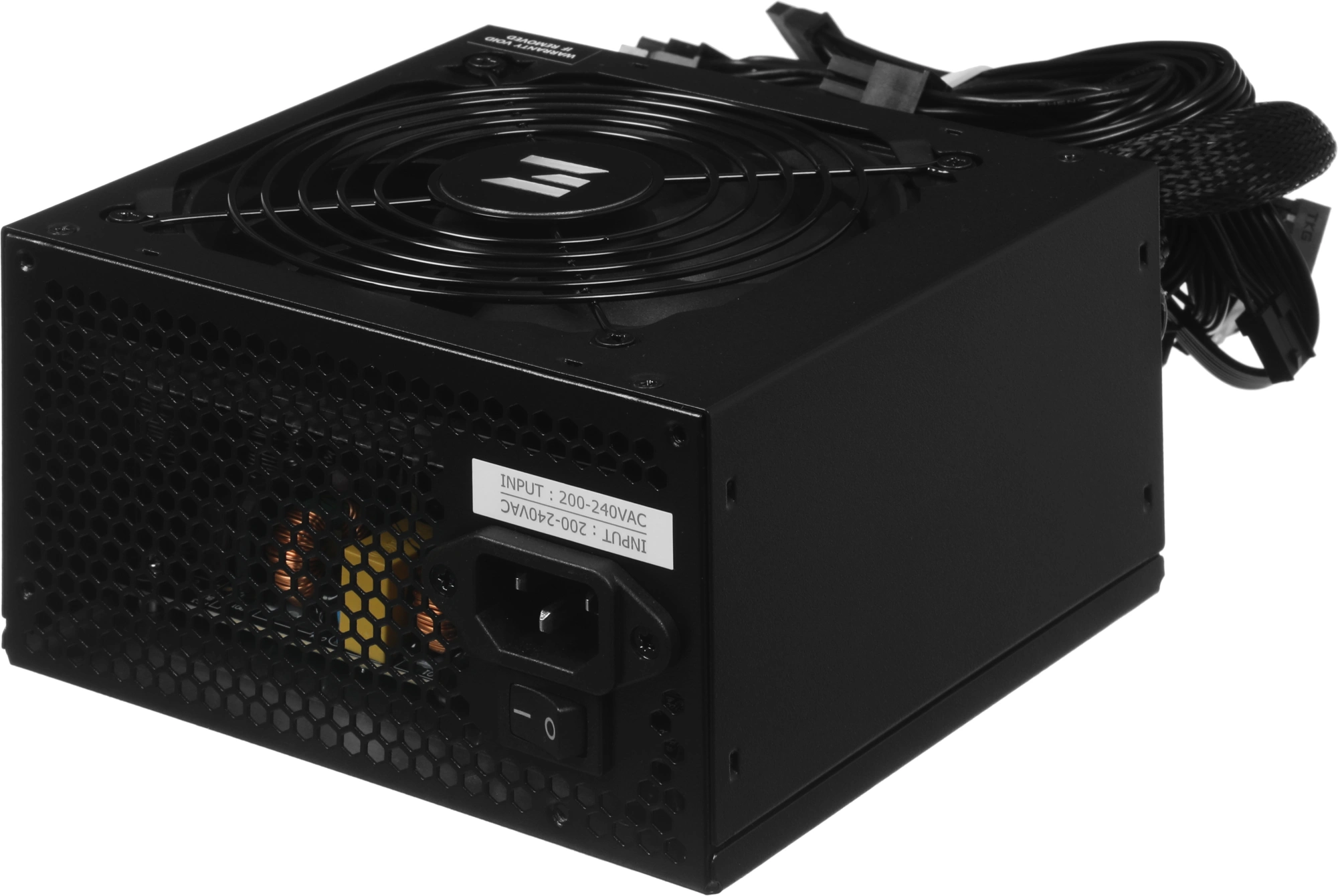 Блок питания Zalman ATX 500W ZM500-TXII V2 80+ (20+4pin) APFC 120mm fan 6xSATA RTL — миниатюра 8