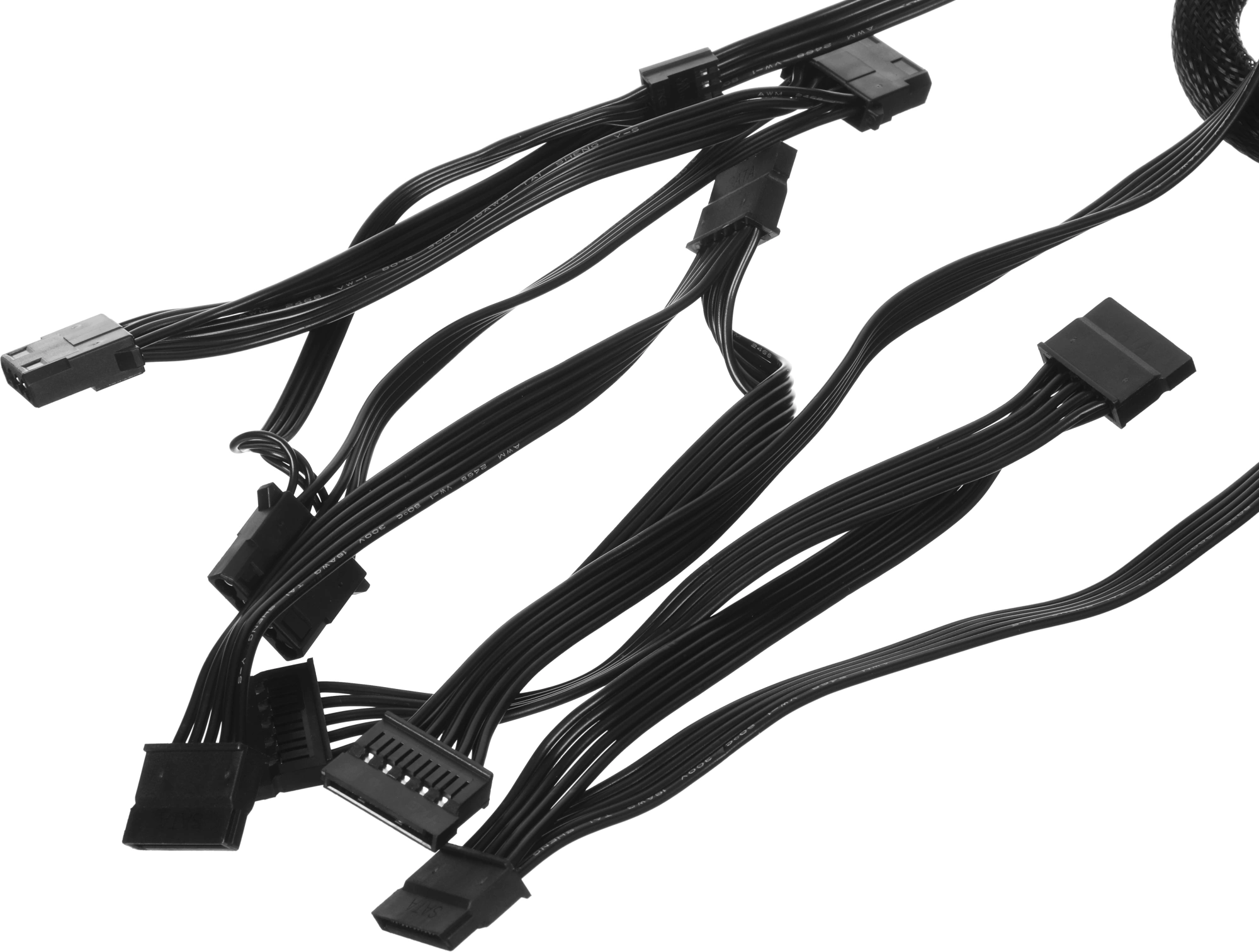 Блок питания Zalman ATX 500W ZM500-TXII V2 80+ (20+4pin) APFC 120mm fan 6xSATA RTL — миниатюра 16