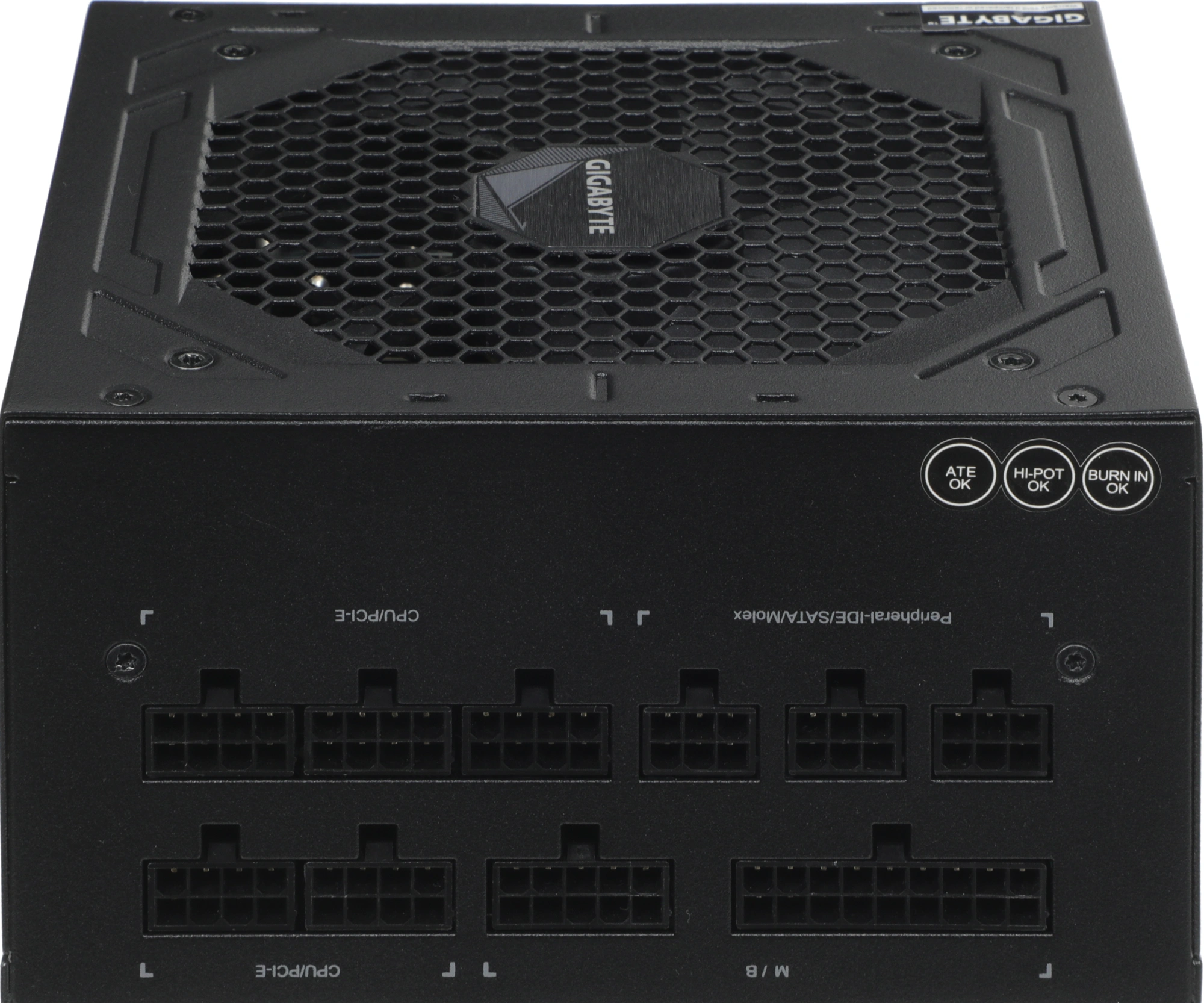 Блок питания Gigabyte ATX 1000W GP-UD1000GM PG5 V2 80+ gold (20+4pin) APFC 120mm fan 8xSATA Cab Manag RTL — миниатюра 3