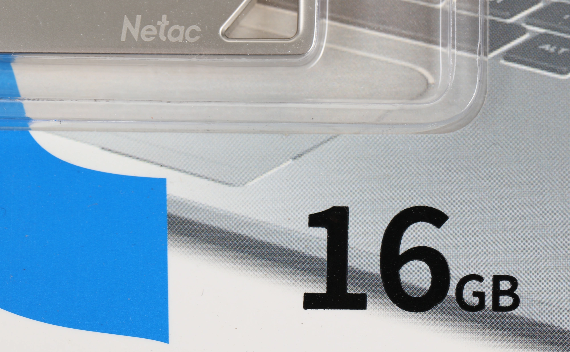 Флеш Диск Netac 16Gb U326 NT03U326N-016G-20PN USB2.0 серебристый — миниатюра 3