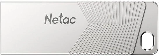Флеш Диск Netac 64Gb UM1 NT03UM1N-064G-32PN USB3.2 серебристый