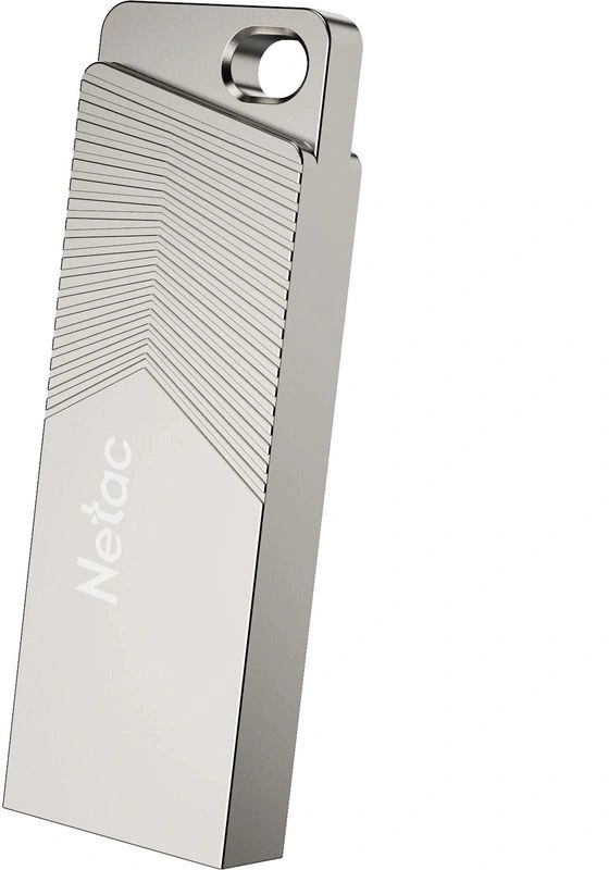 Флеш Диск Netac 64Gb UM1 NT03UM1N-064G-32PN USB3.2 серебристый — миниатюра 7