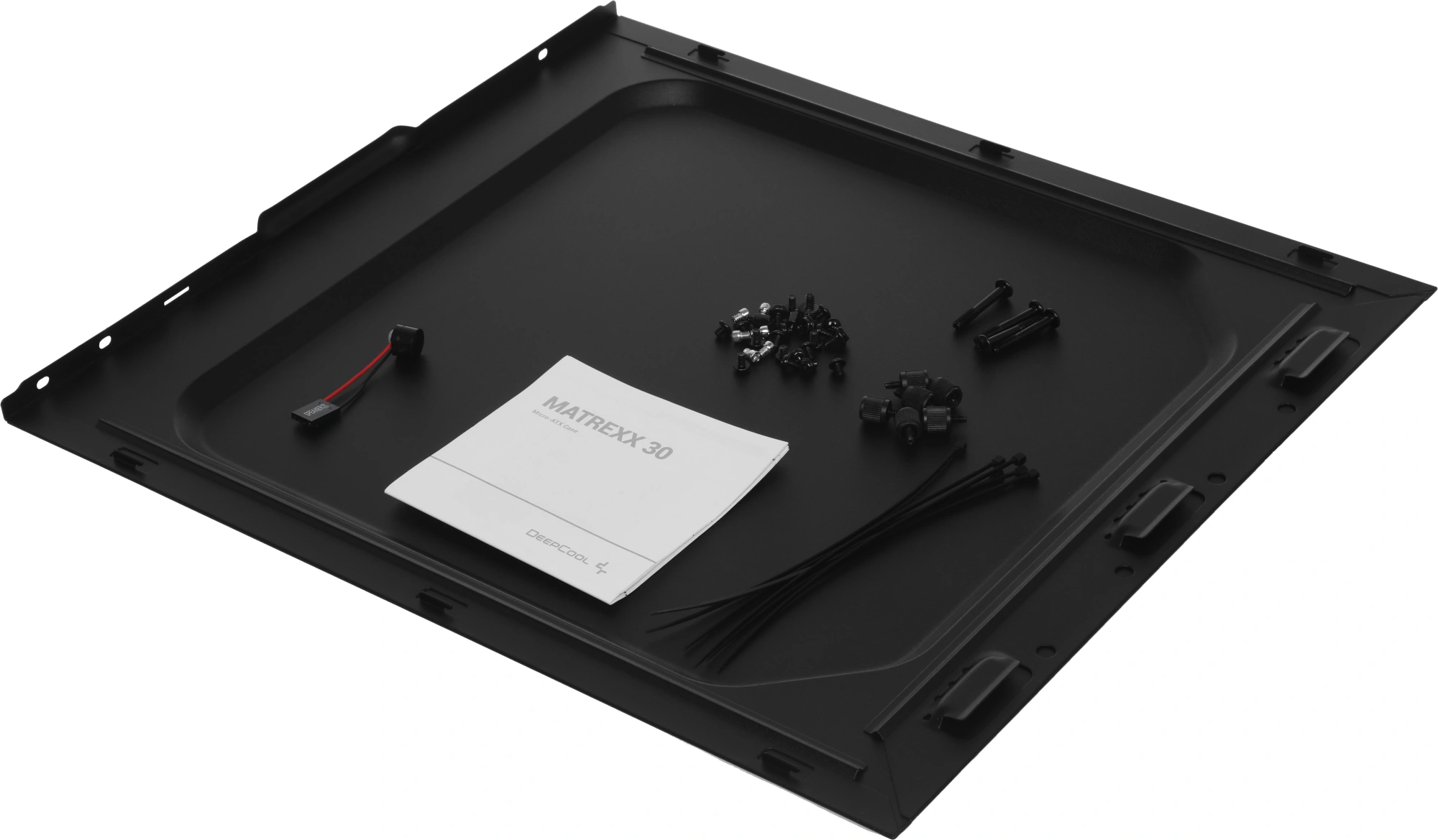 Корпус Deepcool MATREXX 30 черный без БП mATX 1x120mm 1xUSB2.0 1xUSB3.0 audio bott PSU — миниатюра 15