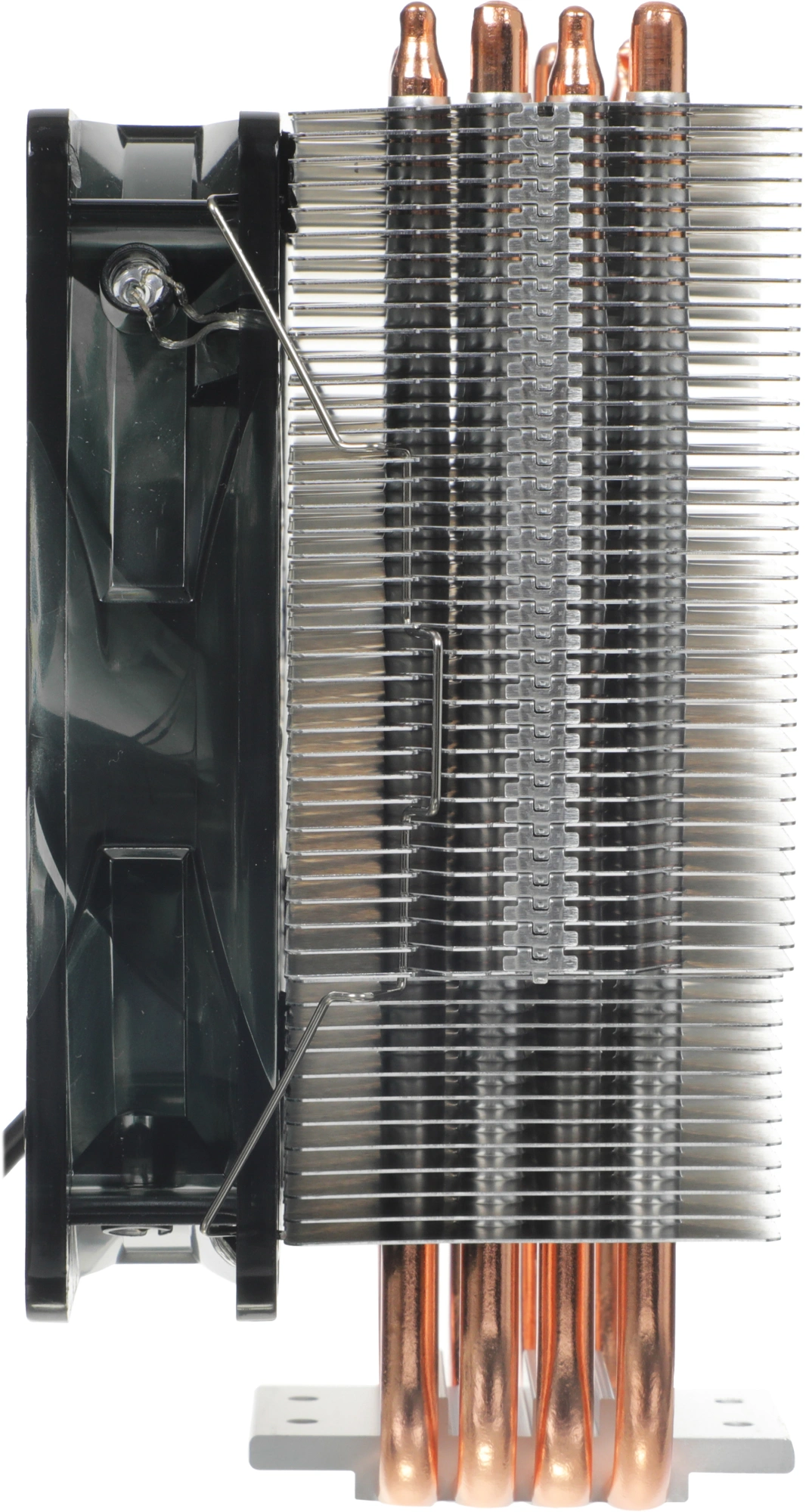Устройство охлаждения(кулер) Deepcool Gammaxx 400 Blue Basic одноцветная Soc-AM5/AM4/1200/1700/1851 черный 4-pin 18-30dB Al+Cu 130W 640gr Ret (DP-MCH4-GMX400P-BL) — миниатюра 13