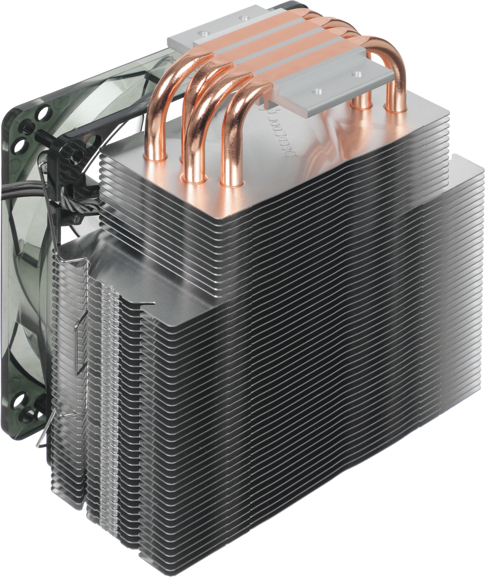 Устройство охлаждения(кулер) Deepcool Gammaxx 400 Blue Basic одноцветная Soc-AM5/AM4/1200/1700/1851 черный 4-pin 18-30dB Al+Cu 130W 640gr Ret (DP-MCH4-GMX400P-BL) — миниатюра 10