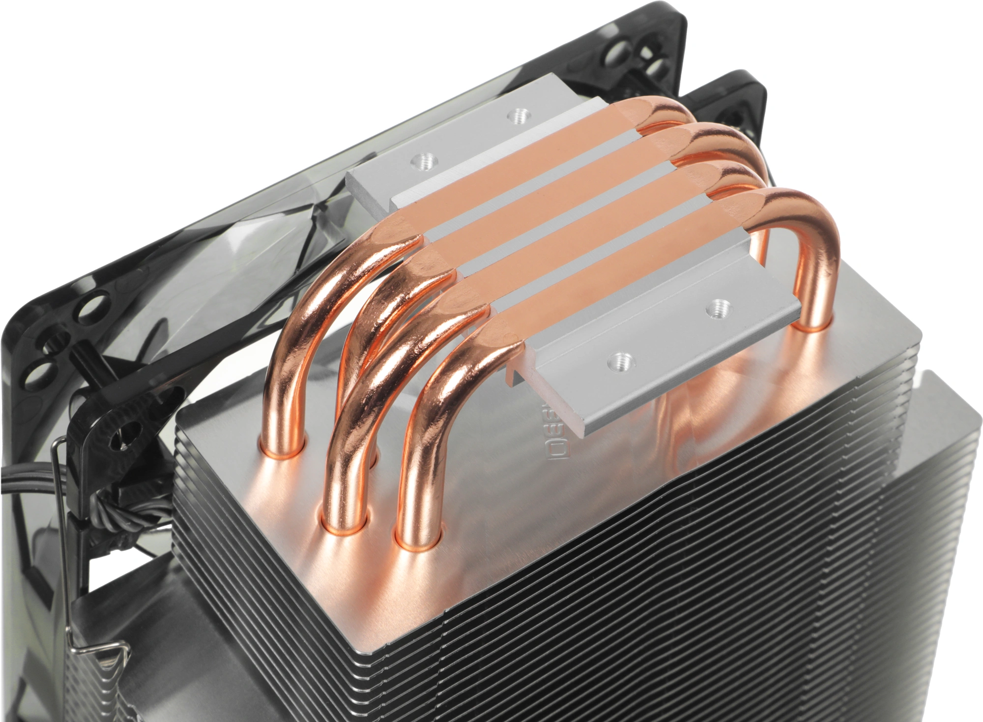 Устройство охлаждения(кулер) Deepcool Gammaxx 400 Blue Basic одноцветная Soc-AM5/AM4/1200/1700/1851 черный 4-pin 18-30dB Al+Cu 130W 640gr Ret (DP-MCH4-GMX400P-BL) — миниатюра 11