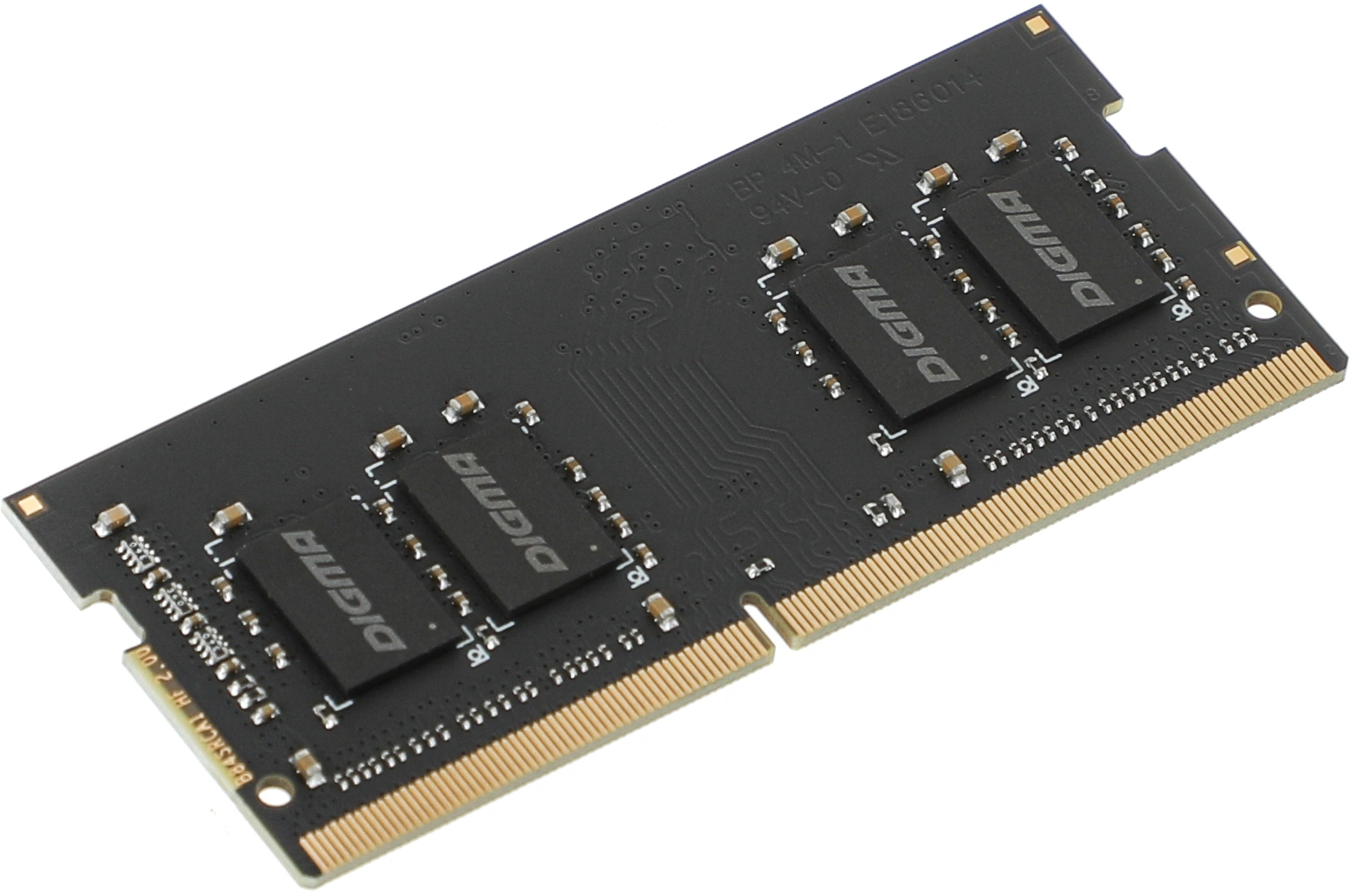 Память DDR4 4Gb 2666MHz Digma DGMAS42666004S RTL PC4-21300 CL19 SO-DIMM 260-pin 1.2В single rank Ret — миниатюра 5