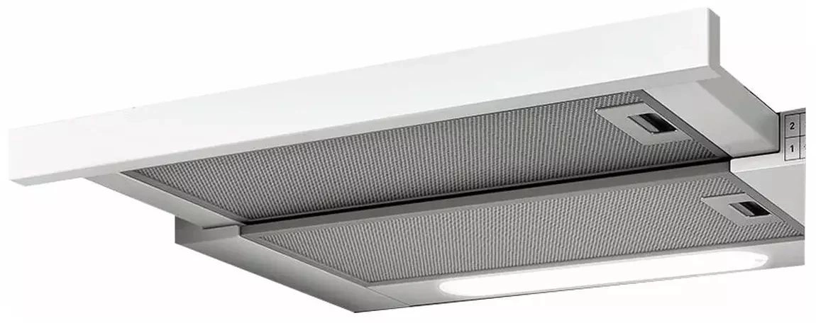 Вытяжка встраиваемая Elica Elite 14 Lux GRVTWH/A/90 серый/стекло белое управление: кнопочное (1 мотор) — фото 1