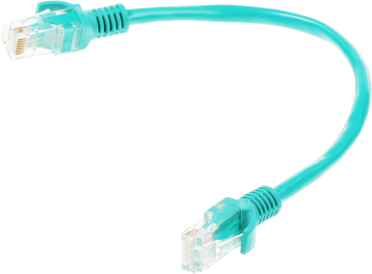 Патч-корд Cablexpert PP12-0.25M/G 1000Гбит/с UTP 4 пары cat.5E CCA molded 0.25м зеленый RJ-45 (m)-RJ-45 (m) — миниатюра 5