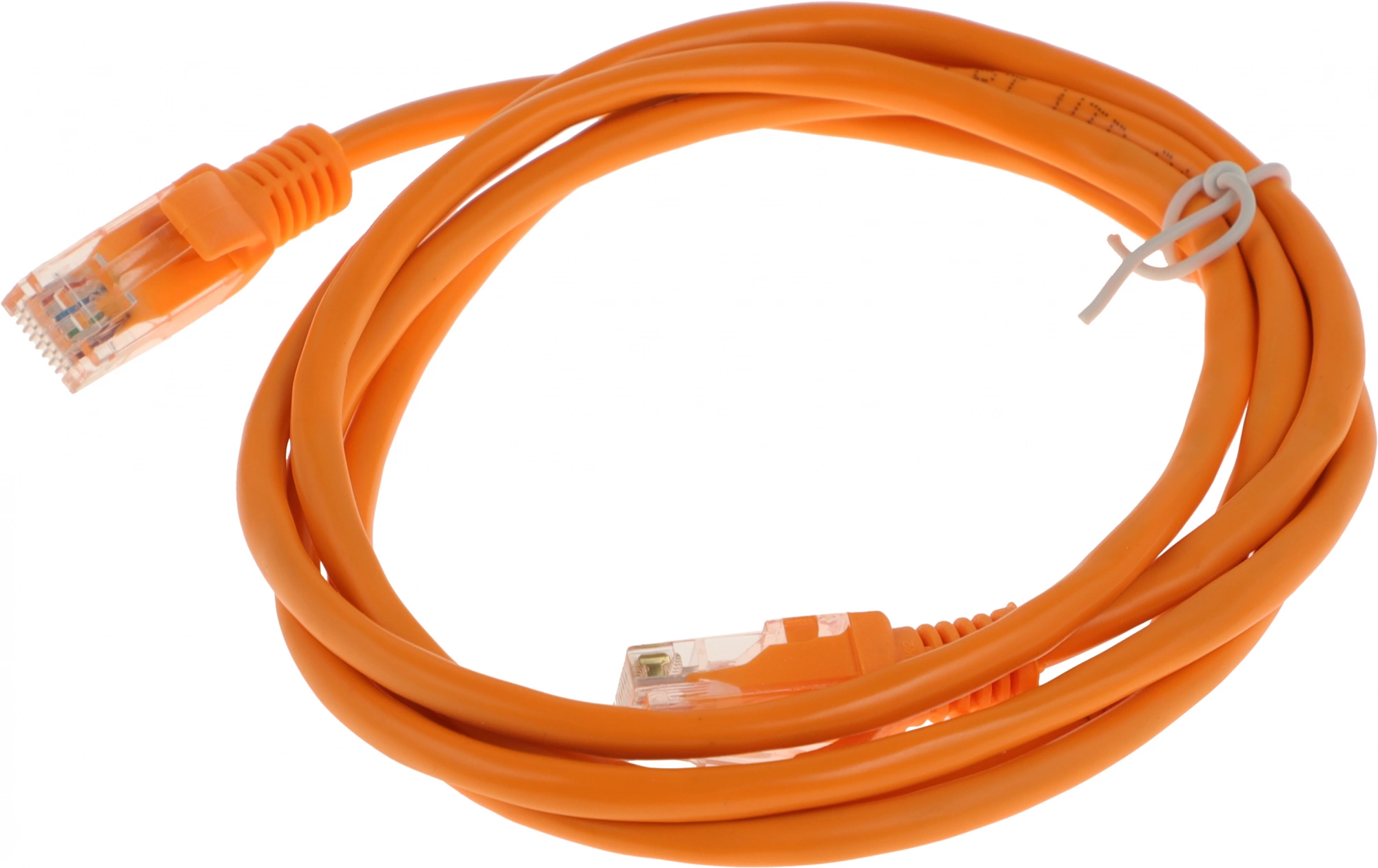 Патч-корд Cablexpert PP12-1.5M/O 1000Гбит/с UTP 4 пары cat.5E CCA molded 1.5м оранжевый RJ-45 (m)-RJ-45 (m) — миниатюра 3