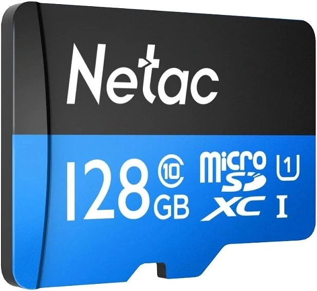 Флеш карта microSDXC 128GB Netac NT02P500STN-128G-R P500 + adapter — миниатюра 4