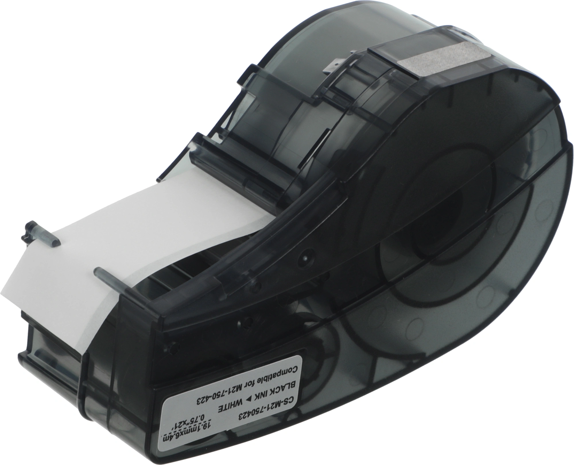 Картридж ленточный Cactus CS-M21-750423 черный на белом 19.1x6.4 для Brady BMP21-PLUS, BMP21-LAB — миниатюра 4