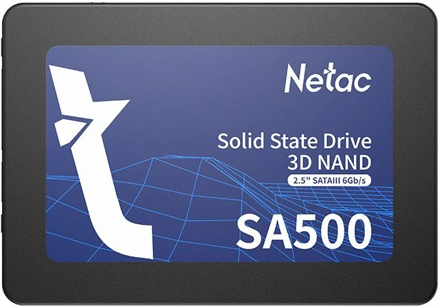 Накопитель SSD Netac SATA-III 240GB NT01SA500-240-S3X SA500 2.5" — миниатюра 3