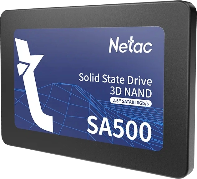 Накопитель SSD Netac SATA-III 256GB NT01SA500-256-S3X SA500 2.5" — миниатюра 4