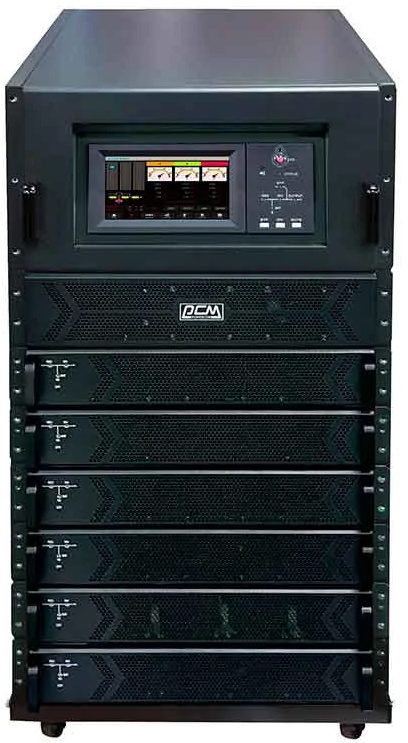 Источник бесперебойного питания Powercom Vanguard-II-33 VGD-II-90R33 (Empty modular cabinet) 90000Вт 90000ВА — фото 1