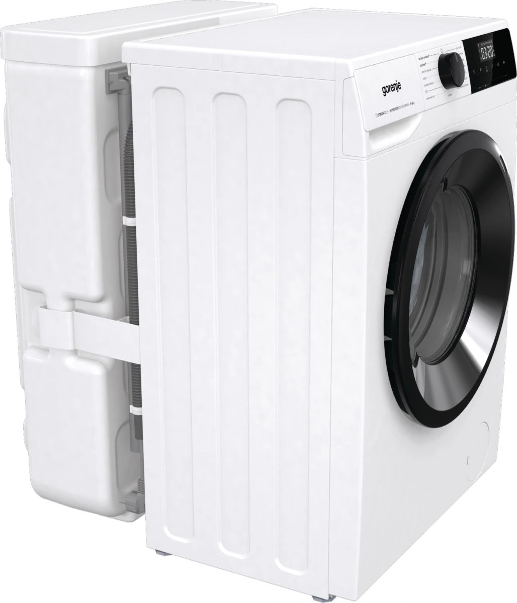 Стиральная машина Gorenje W1NHPI60SCSIRV (с баком) класс: A загр.фронтальная макс.:6кг белый инвертор — миниатюра 17