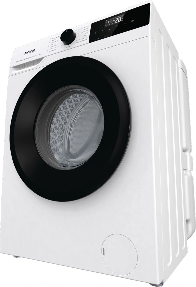 Стиральная машина Gorenje W1NHPI60SCSIRV (с баком) класс: A загр.фронтальная макс.:6кг белый инвертор — миниатюра 8