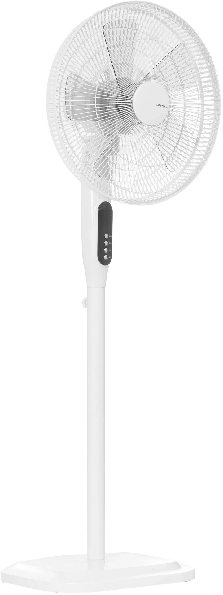 Вентилятор напольный Centek CT-5026 65Вт скоростей:4 ПДУ белый — миниатюра 6