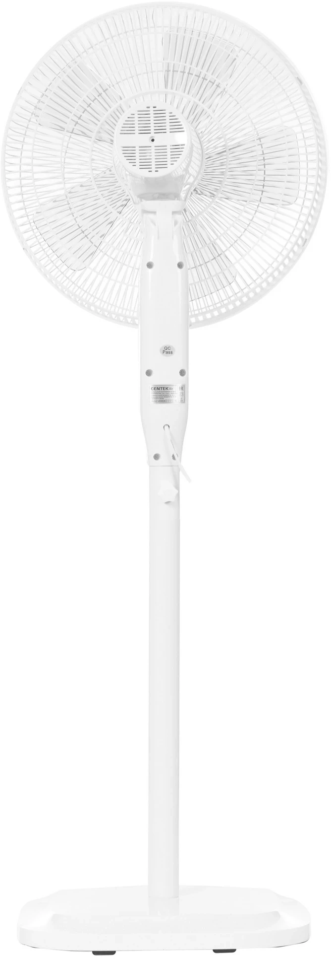 Вентилятор напольный Centek CT-5026 65Вт скоростей:4 ПДУ белый — миниатюра 9