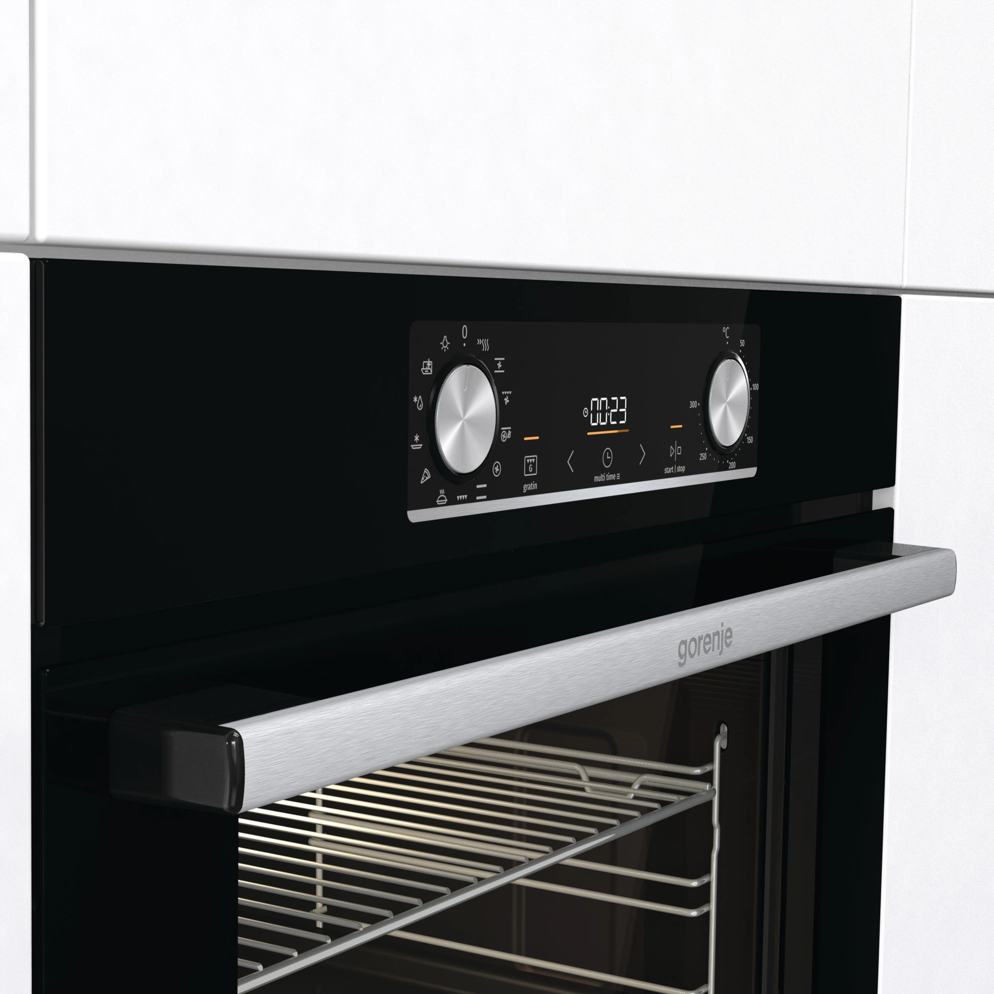 Духовой шкаф Электрический Gorenje BOX6737E01BG черный — миниатюра 4